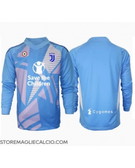 Juventus Portiere Maglia Gara Terza Repliche 2024-25 Maniche Lunghe